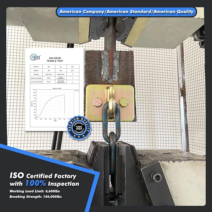 2 Pack 3/8-in Bolt On Grab Hook Mount with Backer Plate Grab Hook Grade 70 Forged Steel Tow Hook Work Well for Loader, Tractor Bucket, RV, UTV,Truck (Black)