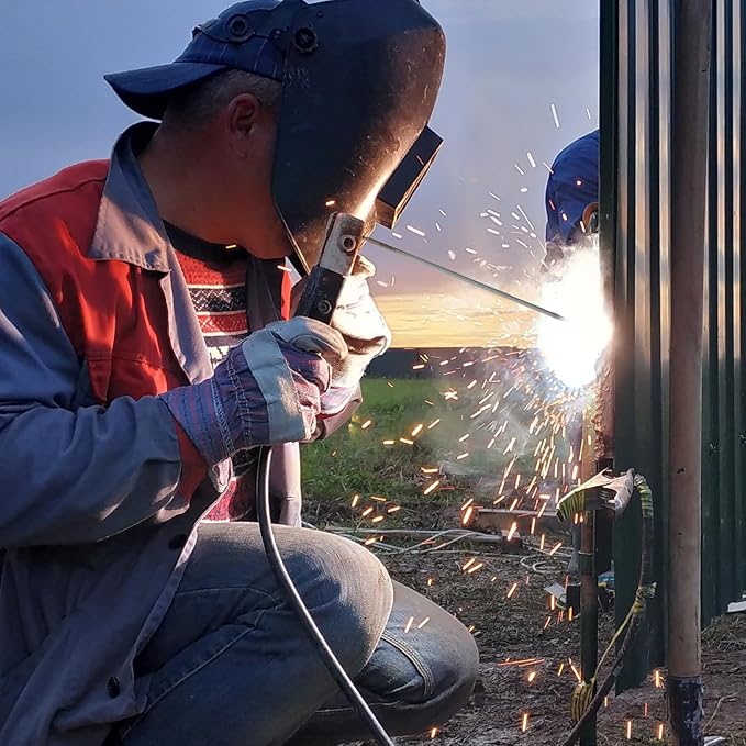 ARCCAPTAIN E6011 Welding Rod 1/8" 10LB Carbon Steel Welding Sticks Electrodes, Welding Rods ARC Welding Equipment