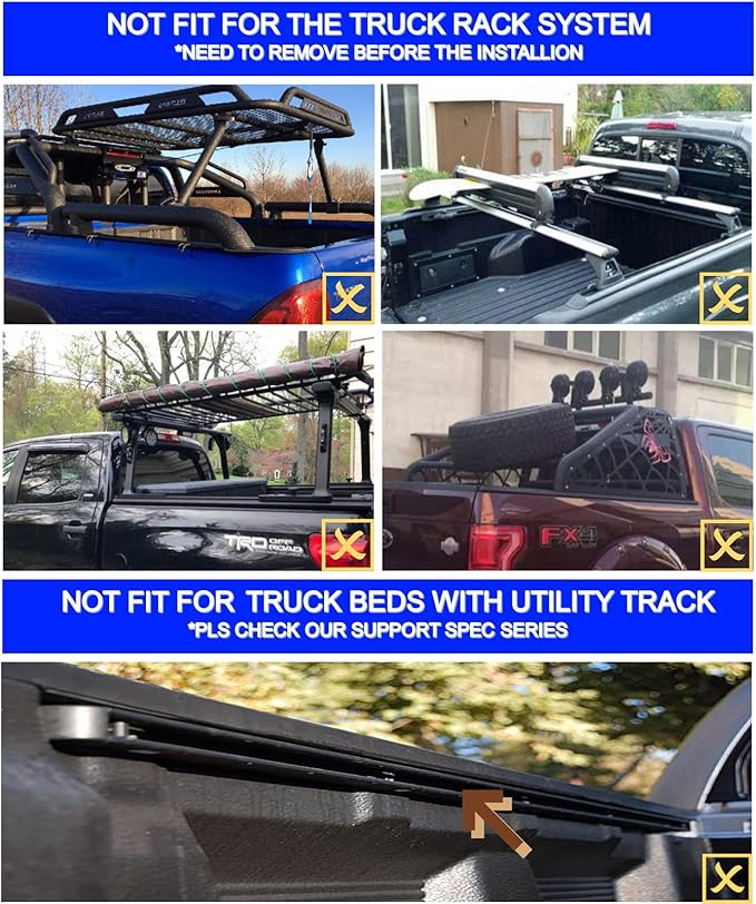 Mamoru Soft Roll Up Vinyl Tonneau Cover Compatible for 2004-2014 F-150 | 2006-2014 Lincoln Mark LT 5.5ft Bed Cover | Fleetside