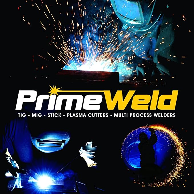 PrimeWeld 75% Argon 25% CO2 Bottle 40CF | DOT 3AA | USA CGA 580 Valve | Best Gas Blend for MIG Welding | Cylinders Full & Ready to Use