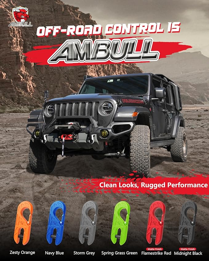 Towing Winch Fairleads with Tow Hook, Upgrade Al Hawse Fairlead with G80 Heavy Duty Forged Steel Winch Hook for Electric Winch, 33000lb Break Strength, for Synthetic Rope Recorvery, Blackgreen