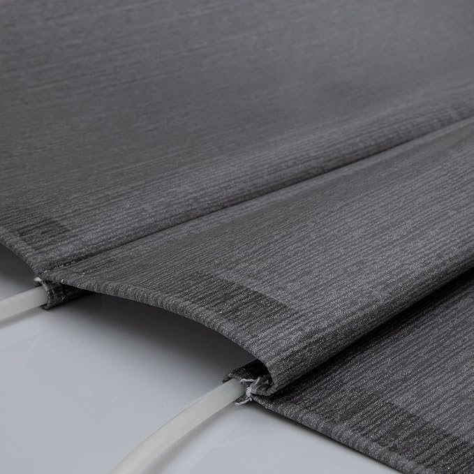 RecPro RV Awning Fabric Replacement | Universal Fit | 8-22ft Sizes | Heat Sealed Vinyl (11' - Actual Width 10' 1", Solid Black)…