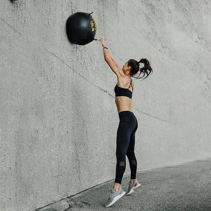 Soft Wall Ball - Medicine Ball Set for Cardio Fitness Exercise - Weighted Med Ball for Strength and Conditioning Exercises, Cross Training Lunge, and Partner Toss