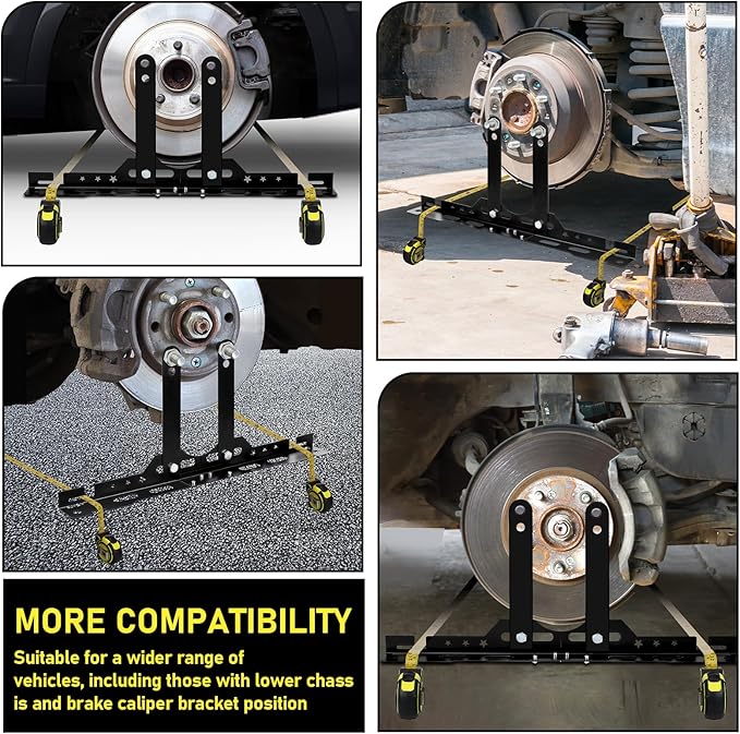 Alignment Tools Automotive, Toe Plates Wheel Alignment Tool, Car Tire Measure Kit with 2 Measuring Stands, 2 Tape Measures