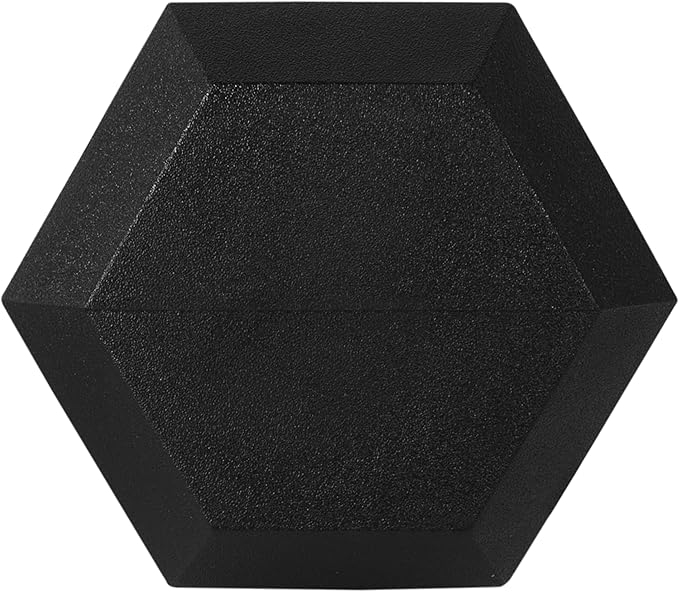 OLIXIS Rubber Hex Dumbbells,Assorted Weights for Home Gym Workouts, Strength Building & Fitness Training