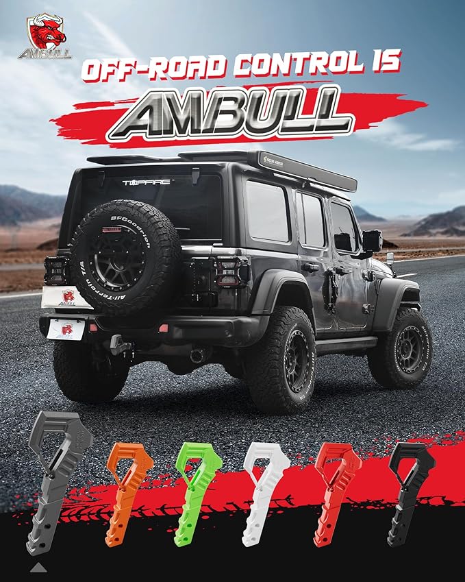 Tow Hitch Receiver Hook with Hitch Tightener, Truck Hitch 2 Inch Receiver Hitch, Drop Forged Steel Trailer Hitch Receiver 88000 Lbs Break Strength, Scorpion Tail Tow Hook for Trucks, Darkgrey