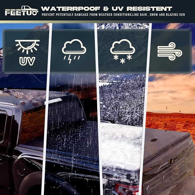 Soft Roll-Up Tonneau Cover Truck Bed for 2002-2018 Ram 1500; 2003-2022 Ram 2500 3500 8FT/96 w/o RamBox | 2019-22 Classic Ram 1500 |