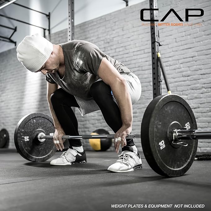 CAP Barbell 2-Inch Olympic 7 ft Barbell Bars | Multiple Options