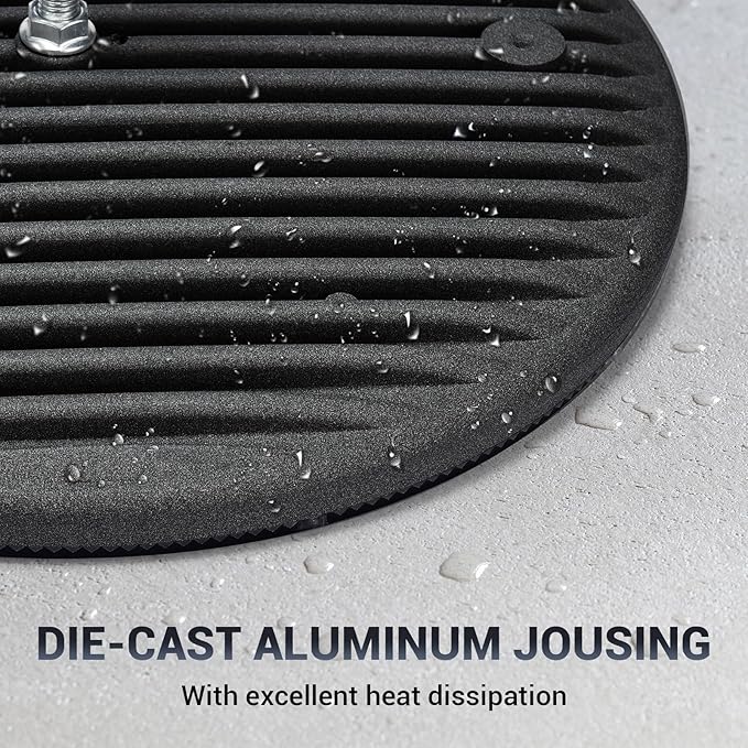 150W UFO Led High Bay Light,120VAC,21050LM 5000K Daylight Area Lighting,IP66 Waterproof 650W MH/HPS with Plug Commercial Bay Lighting for Warehouse/Shop/Workshop/Barn/Gym/Factory