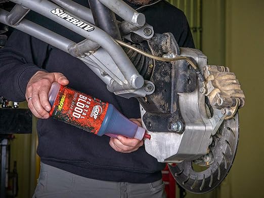 SuperATV Portal Blood | High Performance Portal Gear Oil | Case of SIX - 32 OZ Bottles | Designed for UTV/ATV Portal Gear Lifts | Lasts up to 4 Times Longer Than Other Gear Oil