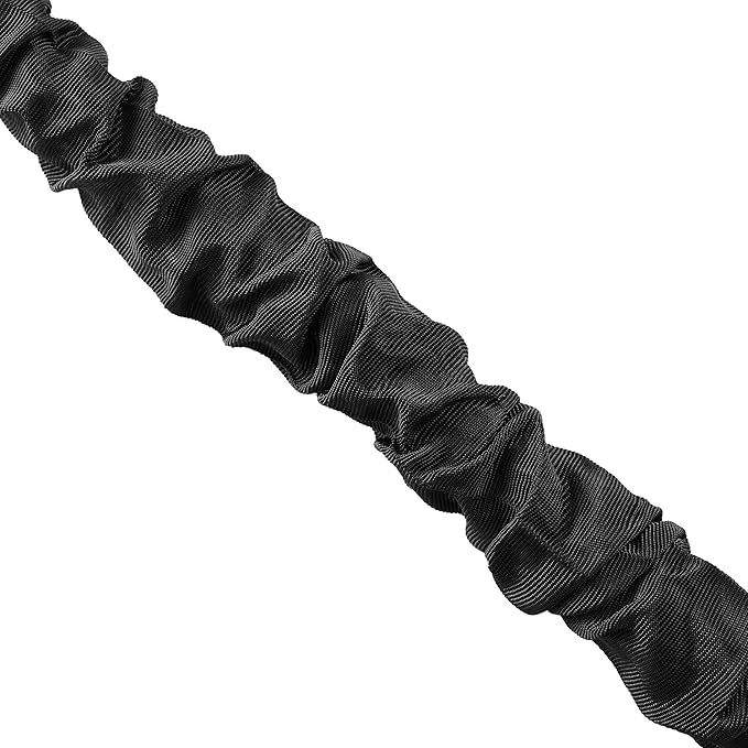 Philosophy Gym Exercise Battle Rope with Cover and Anchor Kit for Fitness Training, Conditioning