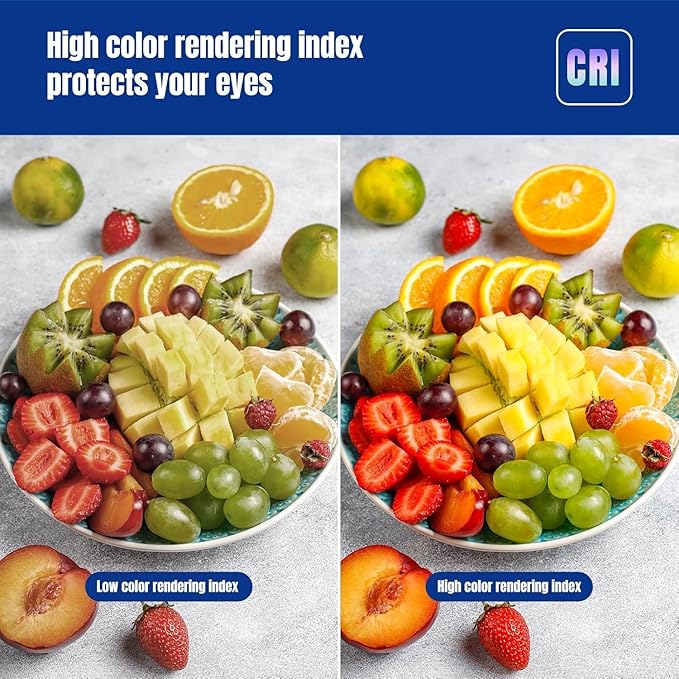 15W 18" T8 Linear Fluorescent Light Tube Bulb, 1.5 Feet F15T8 DL Medium Bi-Pin G13 Base 6500K Daylight 6 Pack