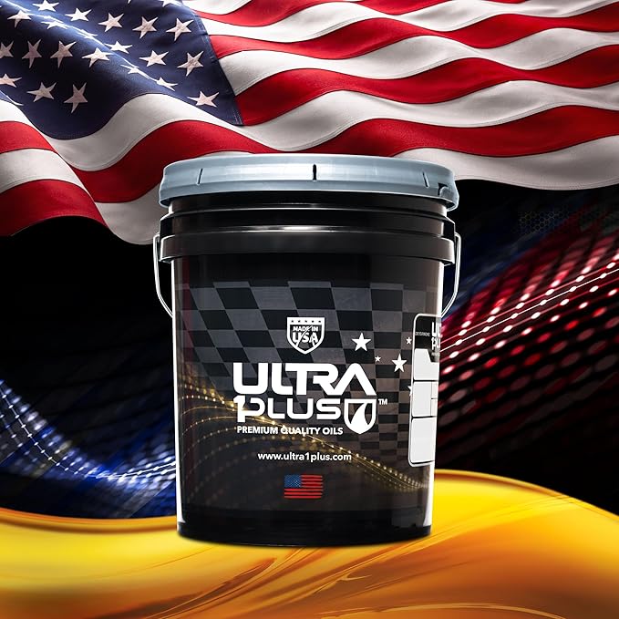 ULTRA 1PLUS SAE 10W-40 Synthetic Blend 4T Marine Engine Oil NMMA FC-W (5 Gallon Pail)