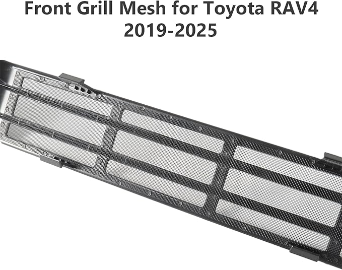 Front Grill Mesh Insert Compatible with Toyota RAV4 2019-2025, Air Vent Cover Guard (Not Fit for Adventure and TRD Off-Road Models)