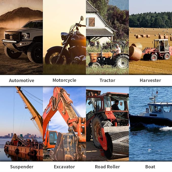 UTOOL Pneumatic Grease Gun, 6000 PSI Air Operated Grease Gun Kit, 14 oz Capacity, 18 Inch Resin Flex Hose, 1 Extension Bend Pipe, 1 Sharp Type Nozzle, 1 Basic Coupler, 1 Zerk Cleaner