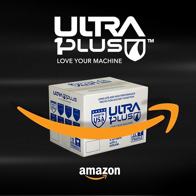 ULTRA 1PLUS SAE 5W-30 Full Synthetic Motor Oil API SP ILSAC GF-6A - 5W30 motor oil, 12 Quarts Pack