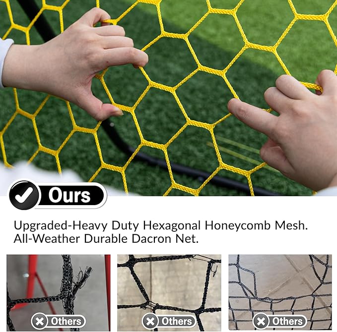 Portable Soccer Rebounder Net for Kids Soccer Training Practice