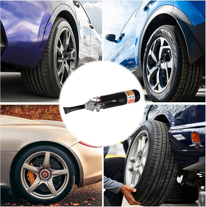 Tire Bead Seater,2.1 Gallon/8L Portable Air Tire Bead Trigger Seating Inflator,87-116 PSI Operating Pressure Tire Inflator Tool for Tractor Truck ATV Car and Automobile Repair