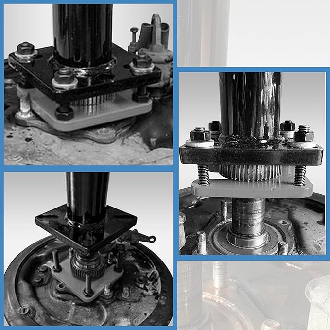 Rear Axle Bearing Puller & Installer Tool Kit w/ABS Tone Ring for Pick-up Trucks & 4Runner 1995-2020 (Blue)