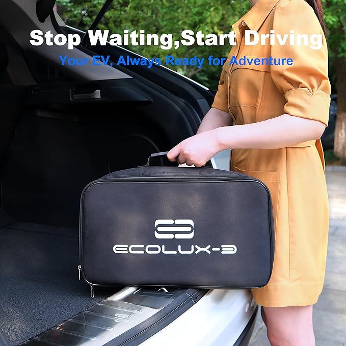 Level 2 EV Charger J1772 32Amp 220V-240V EVSE NEMA 14-50 Plug Home Portable EV Charger Level 2, 25ft Cable Electric Car Charging Station, Electric Vehicle Charging Stations Plug and Play FCC Certified