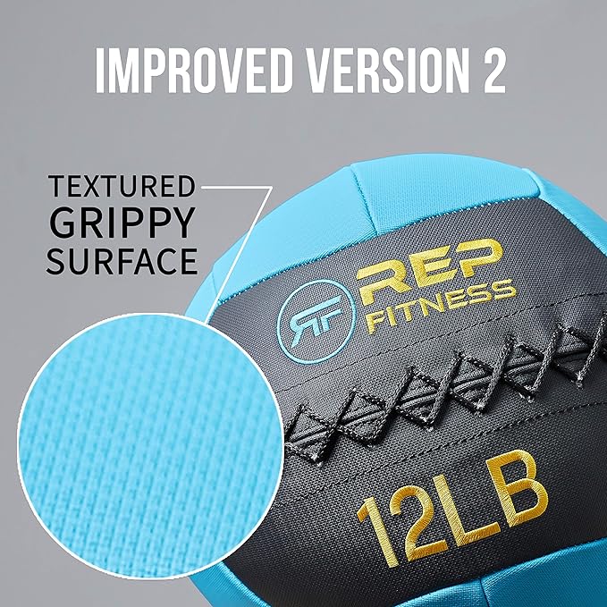 REP Fitness Soft Medicine Ball/Wall Ball for Strength and Conditioning Workouts, Core Exercises, Cross Training