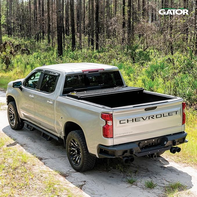 Gator EFX Hard Tri-Fold Truck Bed Tonneau Cover | GC24021 | Fits 2017 - 2025 Ford F-250/350 Super Duty 6' 10" Bed (81.9")