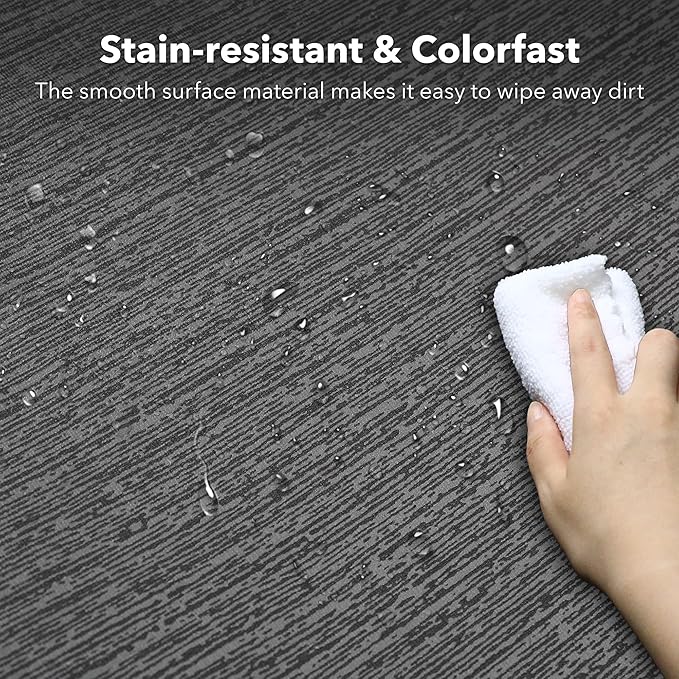 HBN RV Awning Fabric Replacement, 12'2" Fabric Length for 13' Awning, Heavy-Duty Vinyl, Weather Resistant, Universal Outdoor Canopy for RV, Trailer, and Motorhome Awnings - Gray Fade