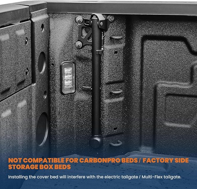 Soft Tri Fold Truck Bed Tonneau Cover Compatible for Nissan Titan 2004-2015 Fleetside 5.6FT 67" 3-Fold Bed