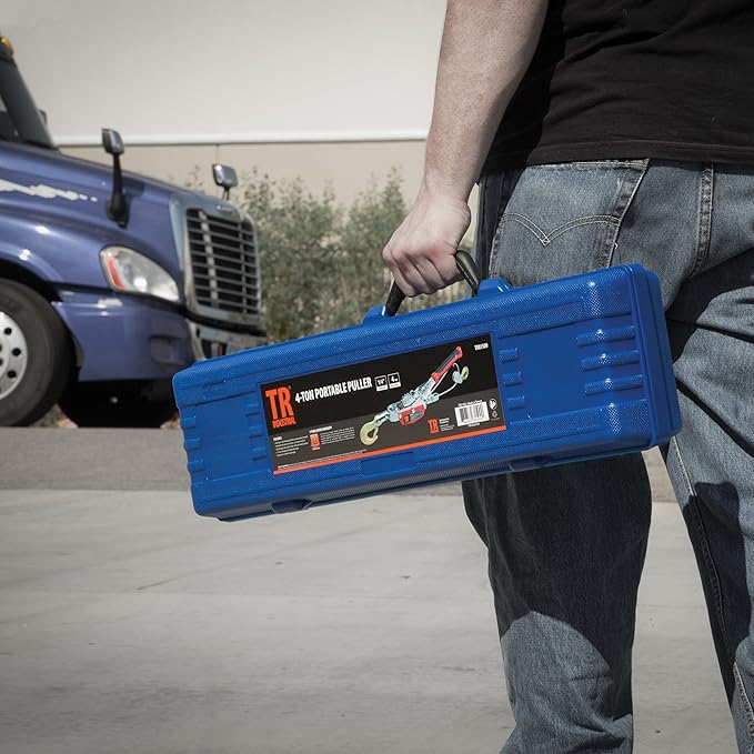 TR Industrial Portable 4-Ton Dual Gear Power Puller