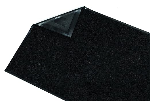 Guardian 94051535 Platinum Series Indoor Wiper Floor Mat, 5' x 15', Black