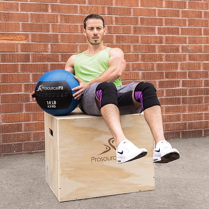 ProsourceFit Soft Medicine Balls, Wall Balls and Full Body Dynamic Exercises