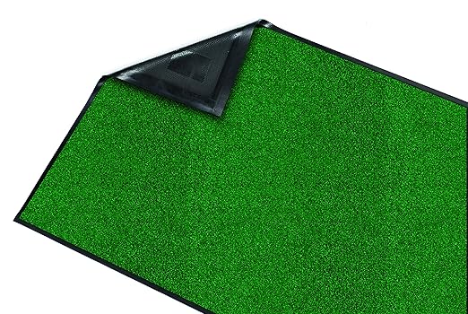 Guardian 94041740 Platinum Series Indoor Wiper Floor Mat, 4' x 17', Green