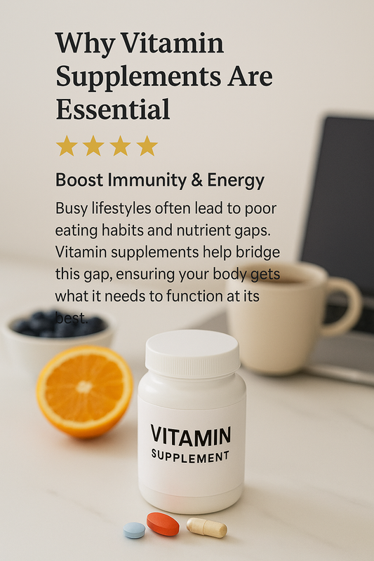 Why Vitamin Supplements Are Essential