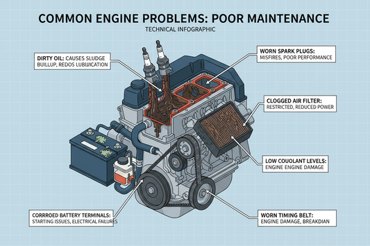 Common Engine Problems Caused by Poor Maintenance