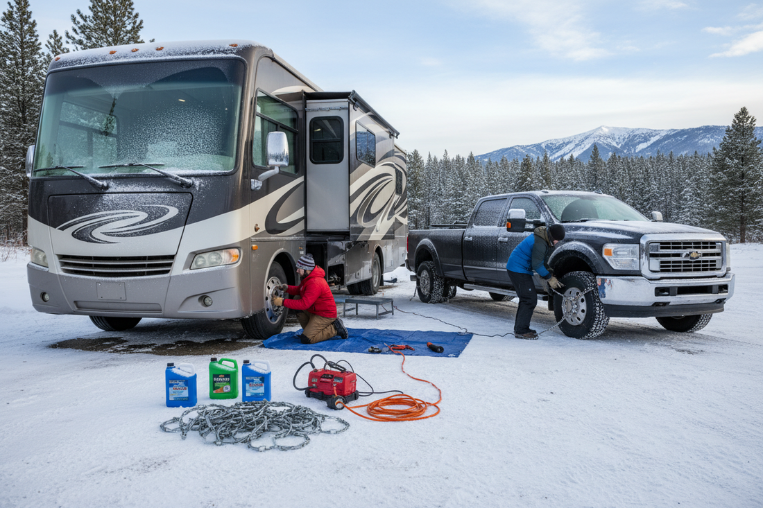Winter Maintenance Tips for RVs and Trucks