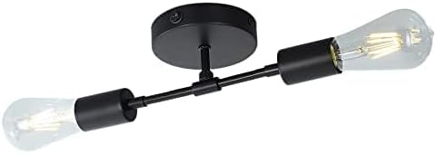 12V Wall Sconce Lighting with 2 Bulbs, 12V Bathroom Vanity Light Fixture for RV, Motorhome, Camper