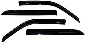 Wind Deflector Compatible with 2004-2008 Ford F150/Lincoln Mark LT Super Crew Cab Sun/Rain Guards Window Visor 4pcs 94443