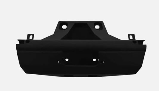 SuperATV Winch Mounting Plate for Can-Am Maverick X3 (See Fitment) | Replaces Stock Bulkhead and Front Deflector | Powder Coated for Durability