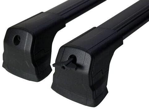 for BMW 3 Serisi G20 2018-2024 Premium Aluminum Roof Rack Cross Bars Luggage Carrier Ideal for Camping, Skiing, Biking, and Cargo Transportation Canoe Surf Ski Snowboard Camping Black Color