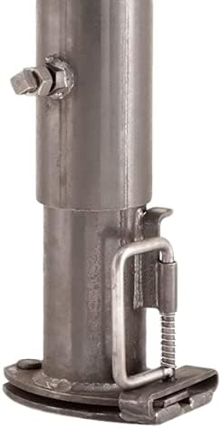 Ft. Knox Locks Round Tube Gooseneck Trailer Coupler Lock with Trimax Puck Lock, Heavy Duty Steel Hitch Locks, Fits Bulldog BX1, Bolt Cutter and Crowbar Proof, Made in USA