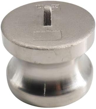 1" Dust Plug - Stainless Steel 316 Type DP - Industrial Use, Durable, Corrosion Resistant, Quick Connect and Disconnect