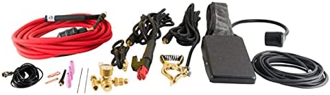 Weldpro 250A AC/DC Aluminum Tig Welder with Pulse CK TL26 TIG Torch, Digital Inverter MMA/TIG 110/220V Dual Voltage TIG Welding Machine AC DC 3 Year Warranty