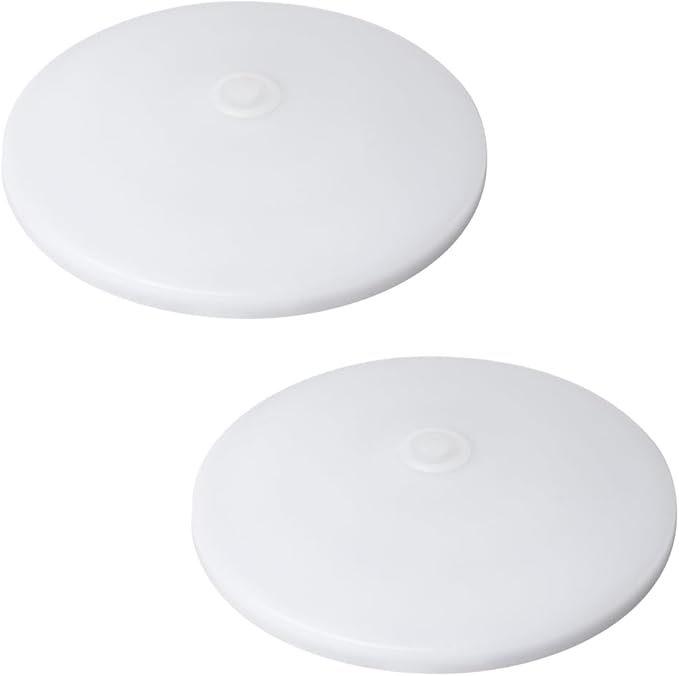 Facon 4.5" LED RV Puck Light Surface Mount - 2Pack, SY-SM45 12V RV Dome Light with Switch, 290LM Cool White (4000K), Ideal for RVs, Motorhomes, Campers, Marine Vehicles