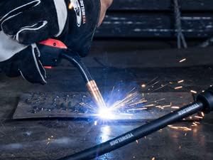 YESWELDER Flux Core Gasless MIG Wire, E71T-GS Mild Carbon Steel .035-Inch Diameter 2-Pound, Strong ABS Plastic Spool Welding Wire