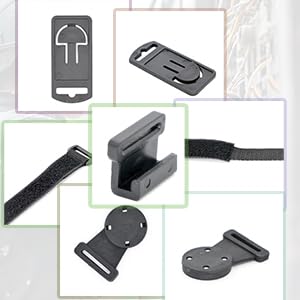 Multi Meter Magnetic Hanging Strap Multimeter Hanging Kit Accessory for Fluke Meters 2 Straps, 2 Clips and 1 Magnet Hanger