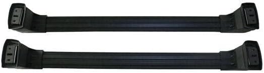 for BMW 3 Serisi G20 2018-2024 Premium Aluminum Roof Rack Cross Bars Luggage Carrier Ideal for Camping, Skiing, Biking, and Cargo Transportation Canoe Surf Ski Snowboard Camping Black Color