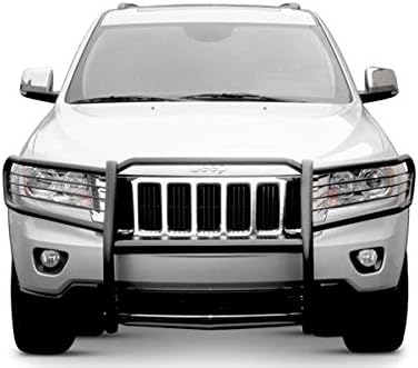 Black Horse Grille Brush Bumper Guard Modular Black Compatible with 2005-2010 Jeep Grand Cherokee-17A080200MA