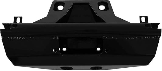 SuperATV Winch Mount Plate Kit with Frame Stiffener for Can-Am Maverick X3 / MAX (See Fitment) | 72" Wide | Replaces Stock Bulkhead and Front Deflector | Powder Coated for Durability
