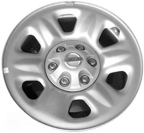For 2004-2012 Nissan Titan 17 Inch Powder-Coated Silver Steel - Genuine OEM Take-Off Rim - Road Ready Truck Wheel