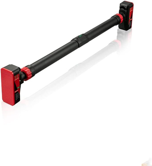 Pull Up Bar for Doorway, Strength Training Chin Up Bar with Level Meter and Adjustable Width for Home Gym,No Screws Required, Weight Capacity 440 LBS